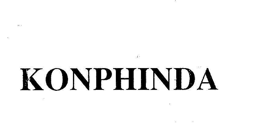 Mẫu nhãn hiệu KONPHINDA