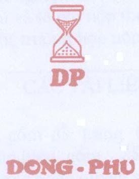 Mẫu nhãn hiệu DP DONG PHU