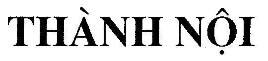 Mẫu nhãn hiệu THàNH NộI