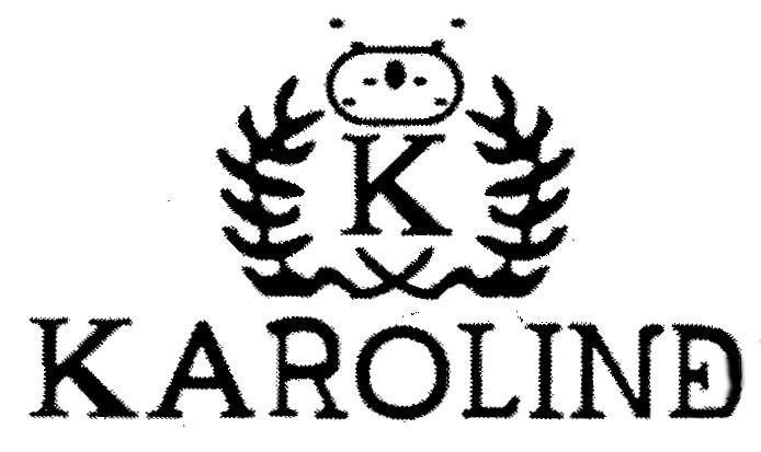 Mẫu nhãn hiệu K KAROLINE