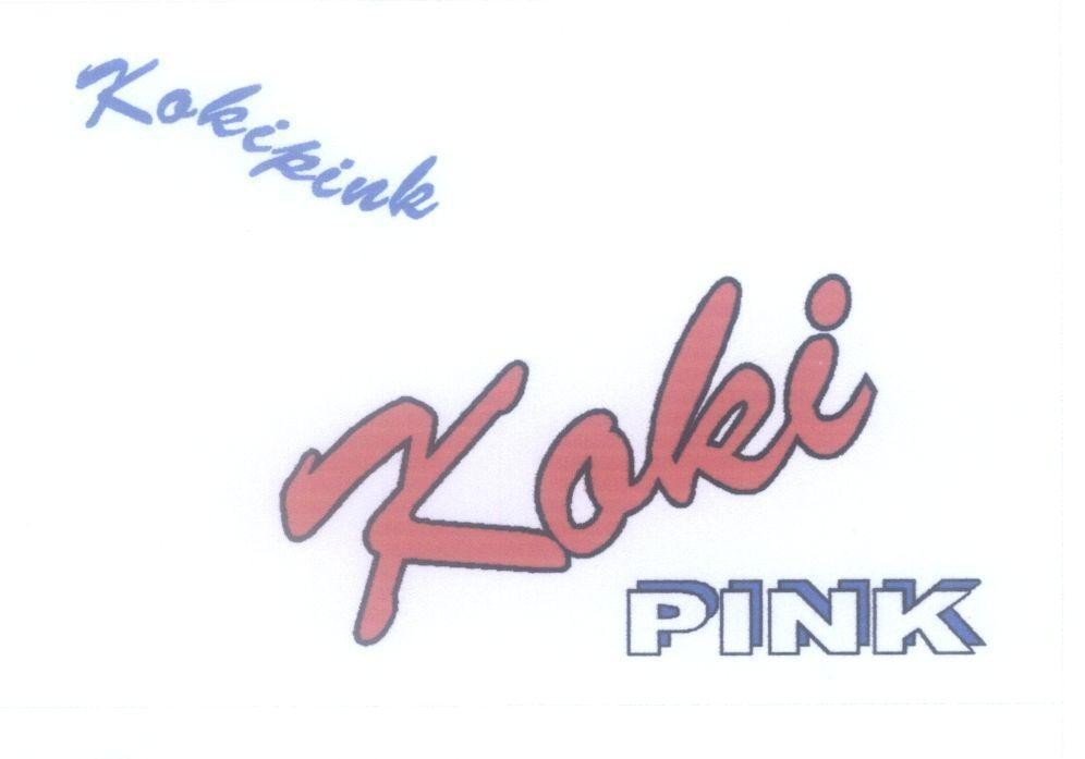 Mẫu nhãn hiệu KOKIPINK KOKI PINK