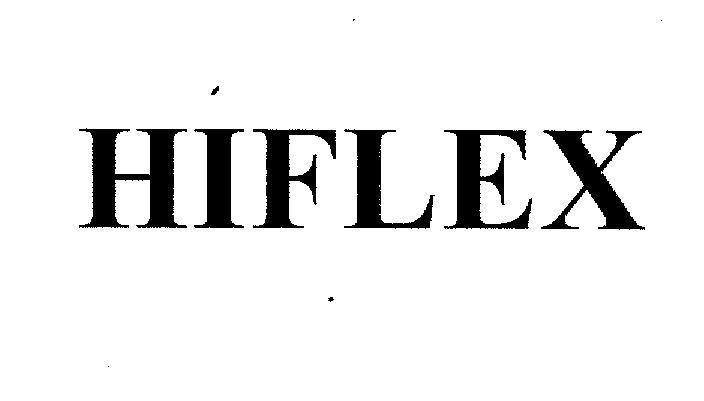 Mẫu nhãn hiệu HIFLEX