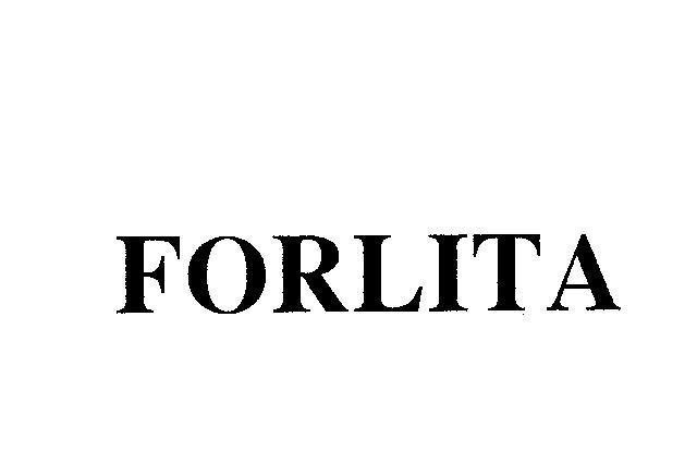 Mẫu nhãn hiệu FORLITA