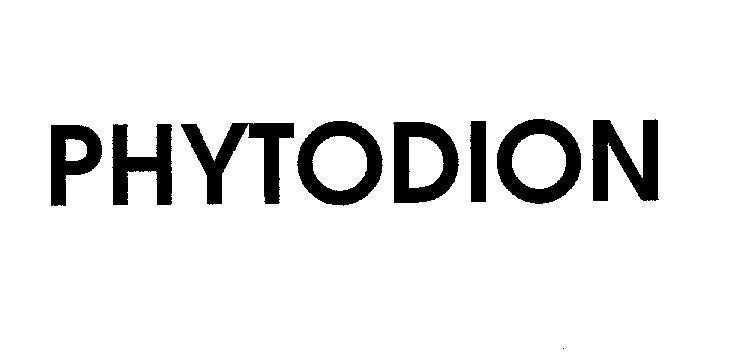 Mẫu nhãn hiệu PHYTODION