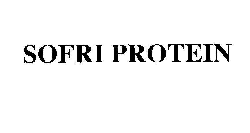 Mẫu nhãn hiệu SOFRI PROTEIN