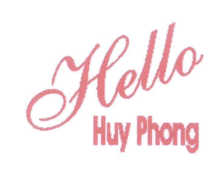 Mẫu nhãn hiệu HELLO HUYPHONG