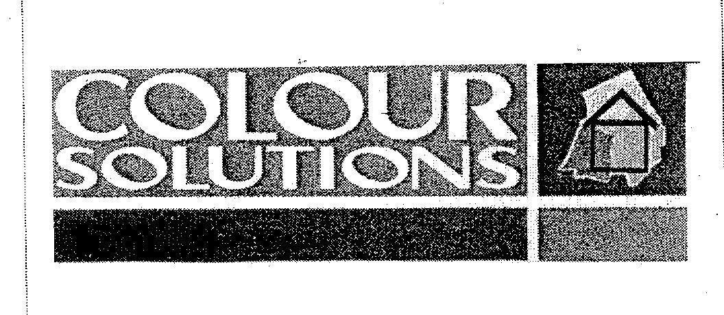 Mẫu nhãn hiệu COLOUR SOLUTIONS