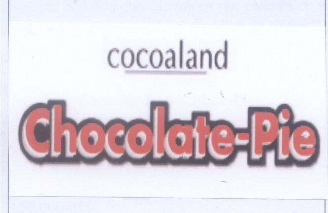 Mẫu nhãn hiệu CHOCOLATE PIE COCOALAND