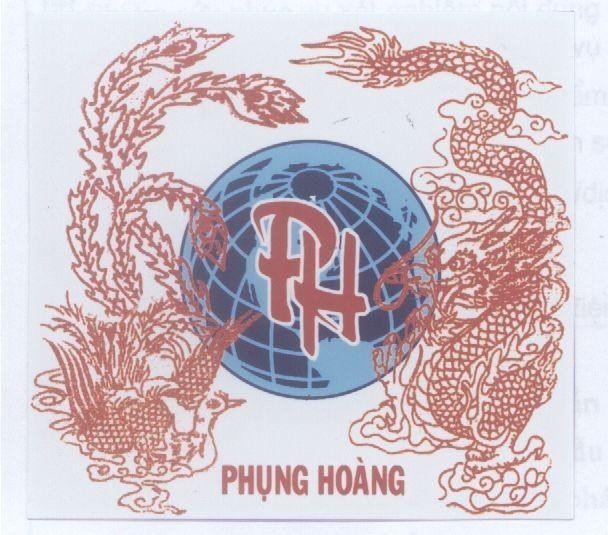 Mẫu nhãn hiệu PH Phụng Hoàng