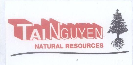 Mẫu nhãn hiệu TAI NGUYEN NATURAL RESOURCES