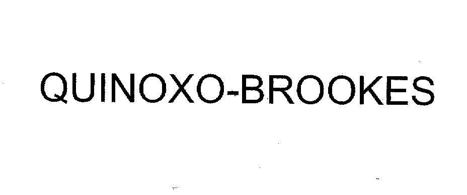 Mẫu nhãn hiệu QUINOXO BROOKES