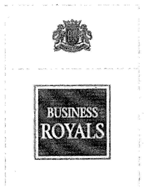 Mẫu nhãn hiệu ROYALS BR BUSINESS