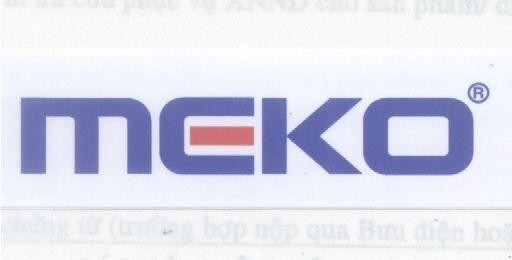 Mẫu nhãn hiệu MEKO