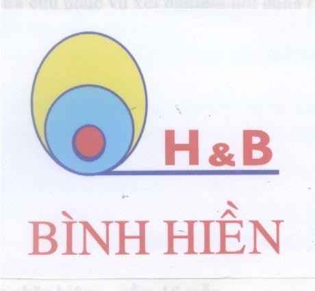 Mẫu nhãn hiệu Bình Hiền H & B