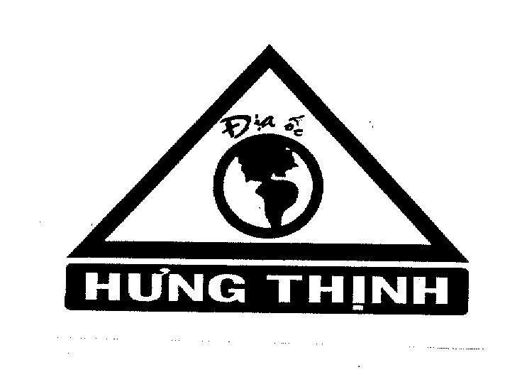 Mẫu nhãn hiệu HƯNG THịNH ĐịA ốC