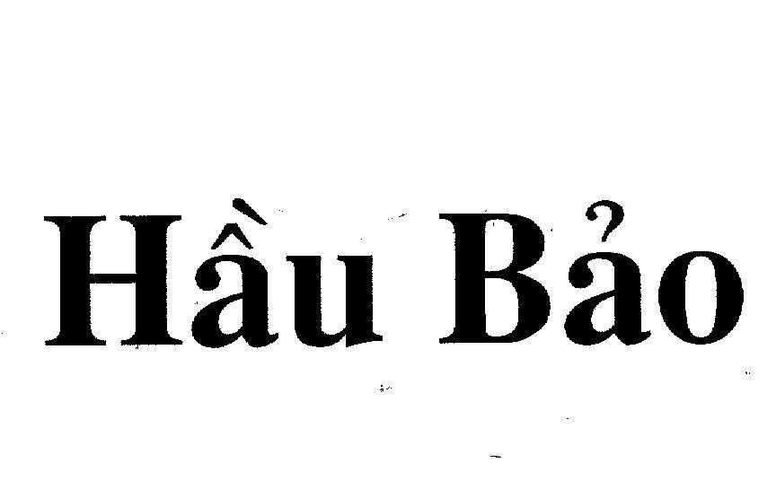 Mẫu nhãn hiệu HầU BảO