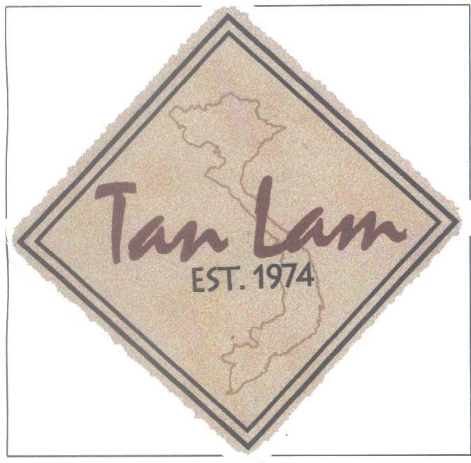 Mẫu nhãn hiệu TAN LAM EST 1974