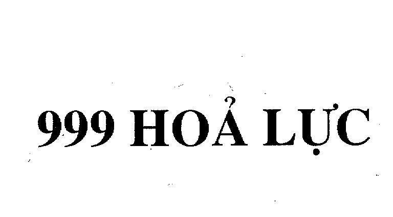 Mẫu nhãn hiệu 999 Hoả Lực