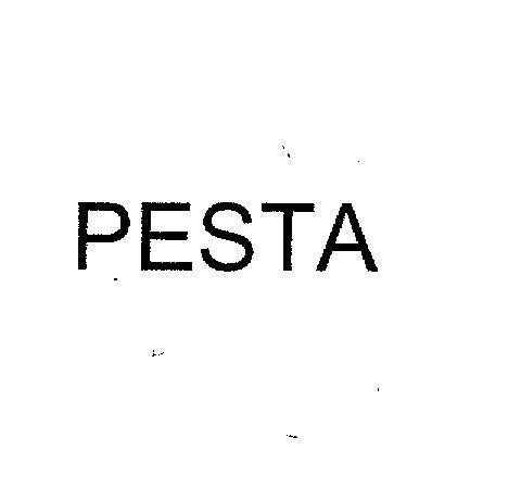 Mẫu nhãn hiệu PESTA