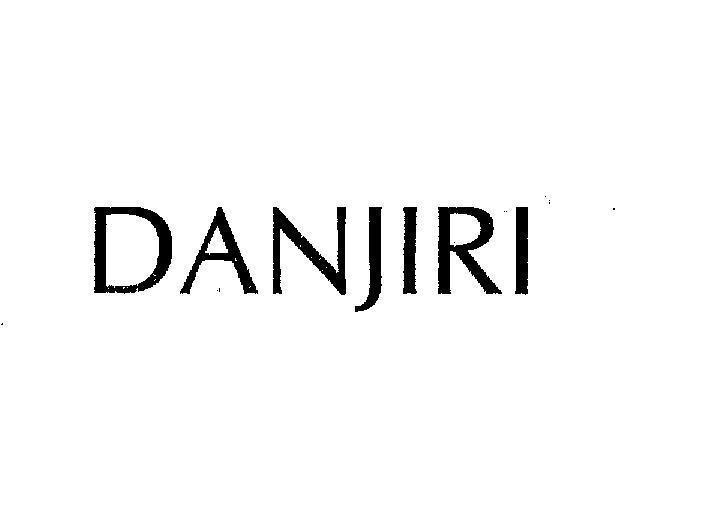 Mẫu nhãn hiệu DANJIRI