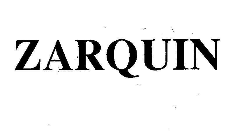 Mẫu nhãn hiệu ZARQUIN