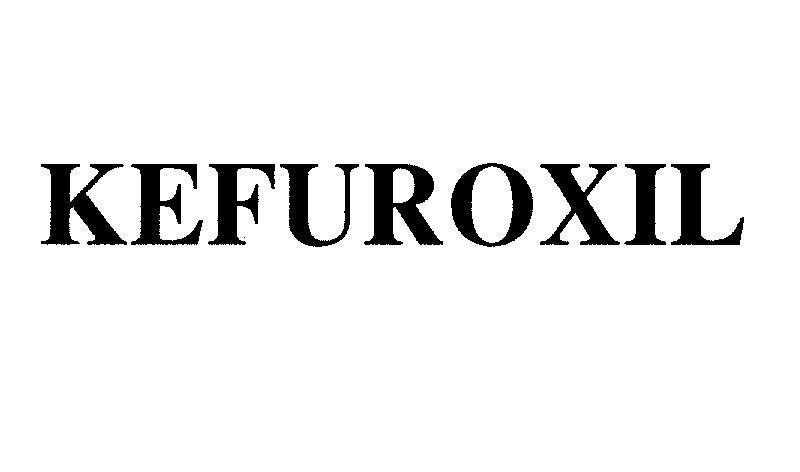 Mẫu nhãn hiệu KEFUROXIL