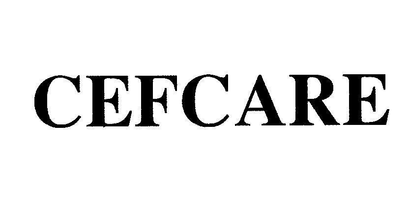 Mẫu nhãn hiệu CEFCARE