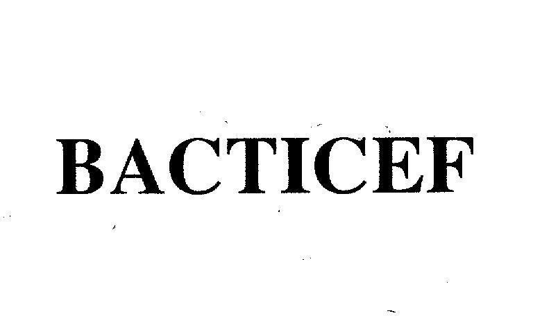 Mẫu nhãn hiệu BACTICEF