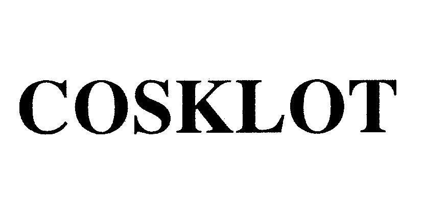 Mẫu nhãn hiệu COSKLOT