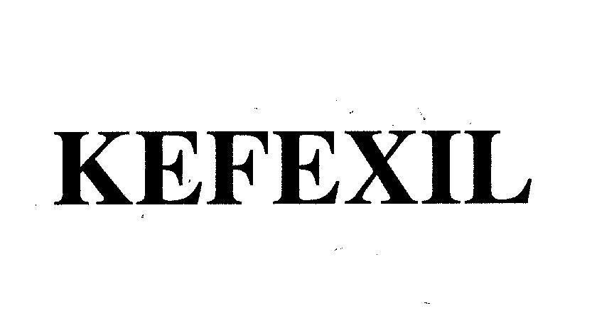Mẫu nhãn hiệu KEFEXIL