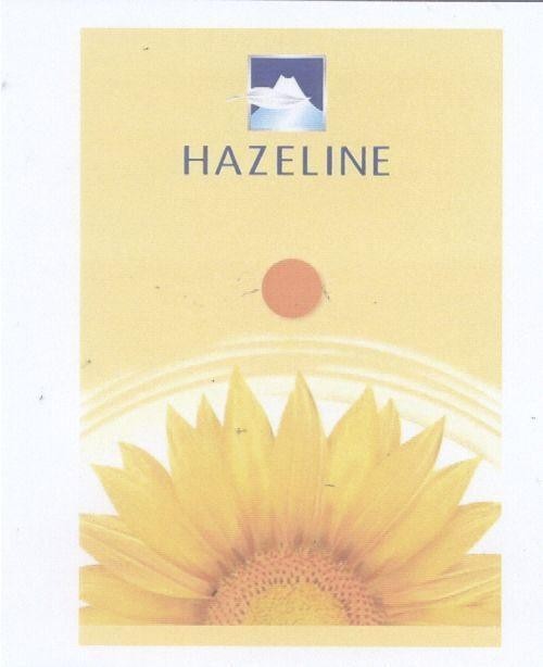 Mẫu nhãn hiệu HAZELINE