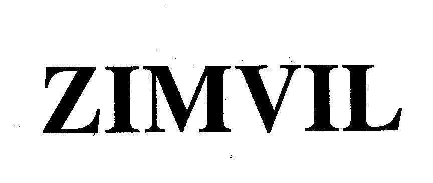 Mẫu nhãn hiệu ZIMVIL