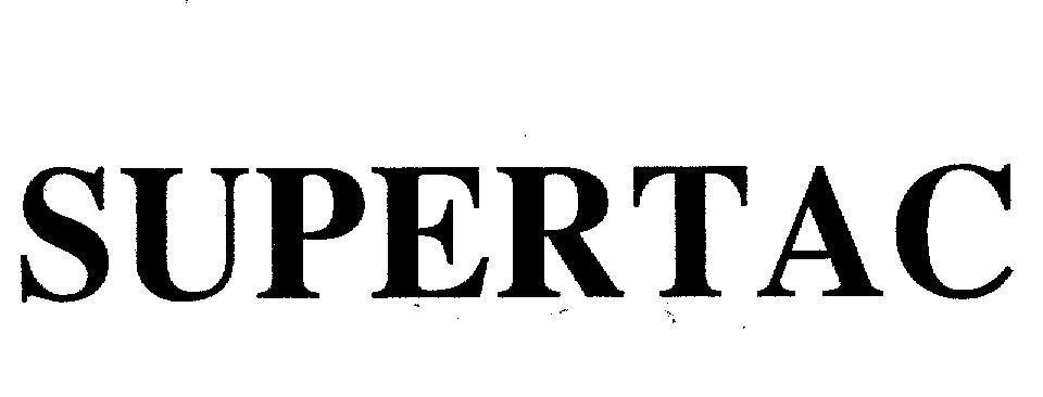 Mẫu nhãn hiệu SUPERTAC