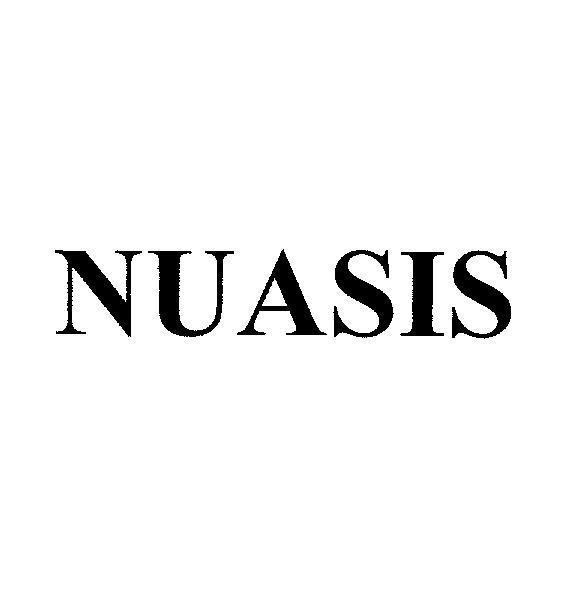Mẫu nhãn hiệu NUASIS