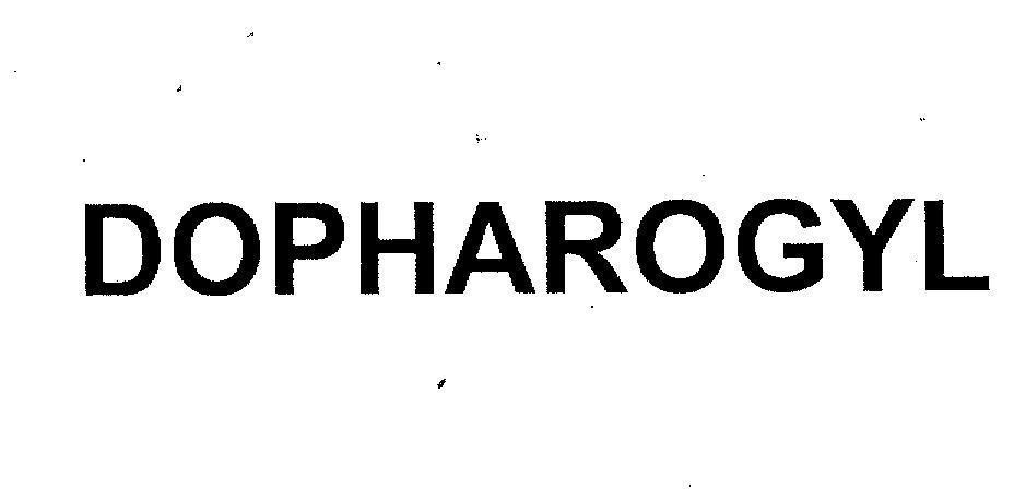 Mẫu nhãn hiệu DOPHAROGYL