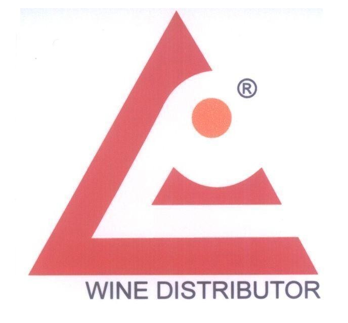 Mẫu nhãn hiệu WINE DISTRIBUTOR