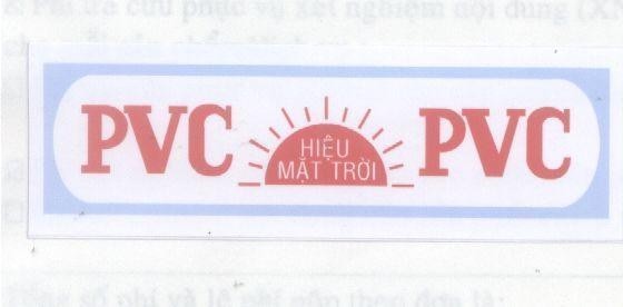 Mẫu nhãn hiệu Hiệu mặt trời PVC PVC