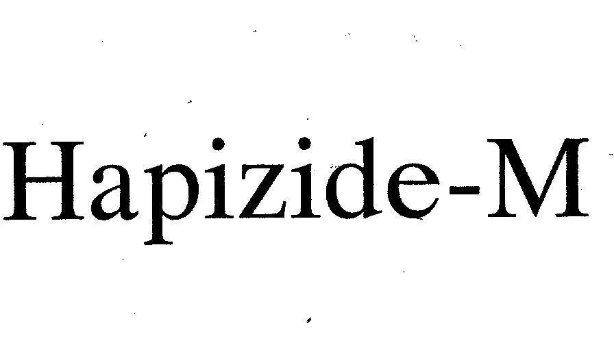 Mẫu nhãn hiệu HAPIZIDE - M