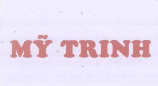 Mẫu nhãn hiệu Mỹ Trinh
