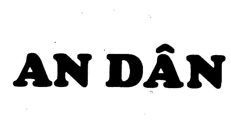 Mẫu nhãn hiệu AN DÂN