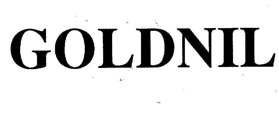 Mẫu nhãn hiệu GOLDNIL