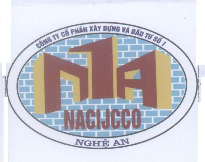 Mẫu nhãn hiệu N1A NACIJCCO Công Ty Cổ Phần Xây Dựng Và Đầu Tư Số 1Nghệ An