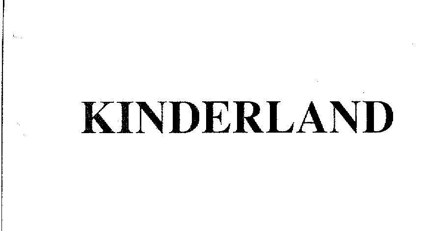 Mẫu nhãn hiệu KINDERLAND