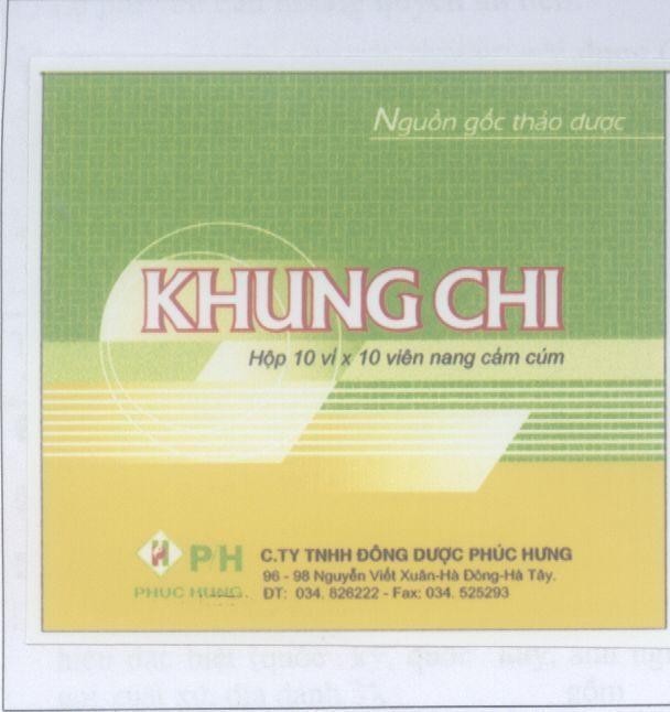 Mẫu nhãn hiệu KHUNG CHI PH P H PHUC HUNG PHUC HƯNG