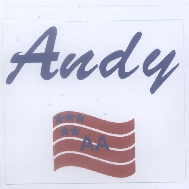 Mẫu nhãn hiệu ANDY AA
