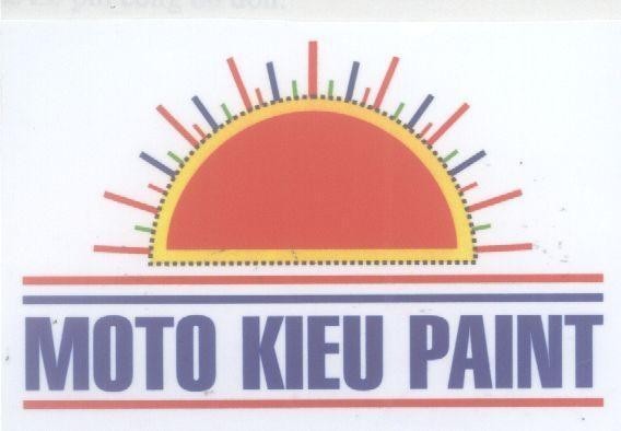 Mẫu nhãn hiệu MOTO KIEU PAINT