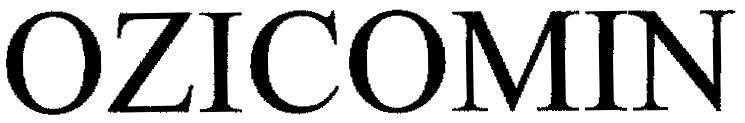 Mẫu nhãn hiệu OZICOMIN