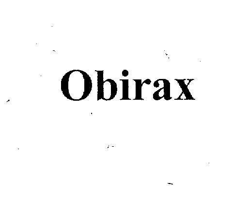 Mẫu nhãn hiệu OBIRAX