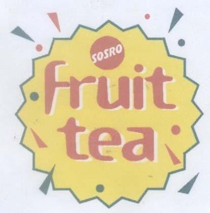 Mẫu nhãn hiệu SOSRO FRUIT TEA