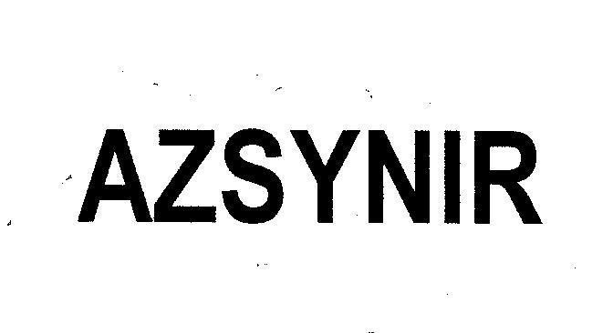 Mẫu nhãn hiệu AZSYNIR